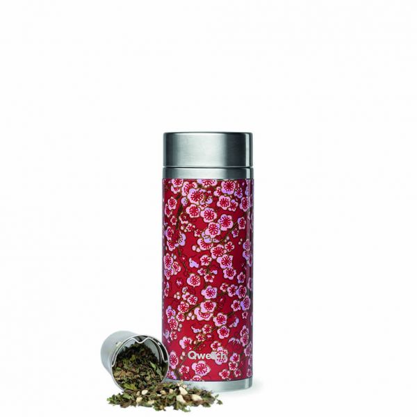 Thermo Trinkflasche Collection Flowers / Insulated Stainless Steel Teamug 400ml